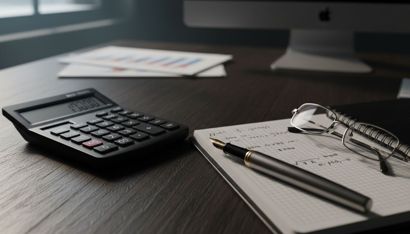 Finanzstrategie Notebook